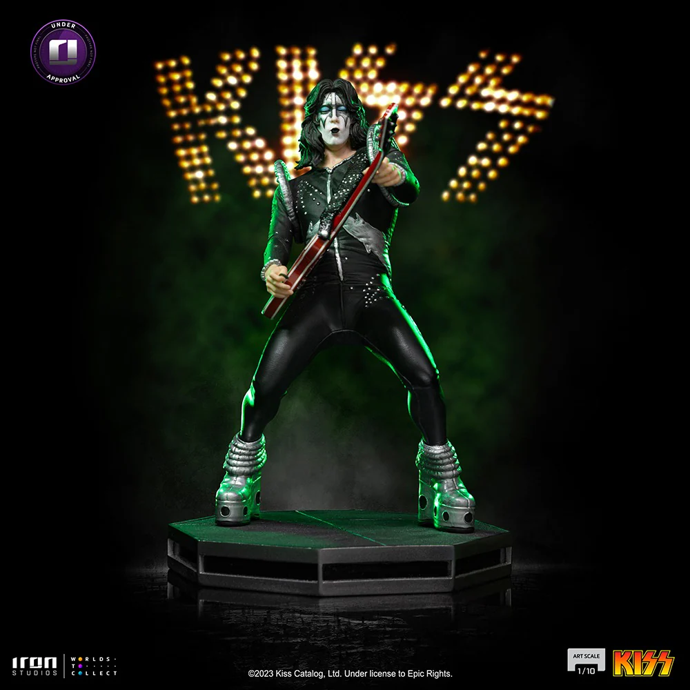 Ace Frehley "The Spaceman" KISS Art Scale 1/10 Iron Studios - Image 9