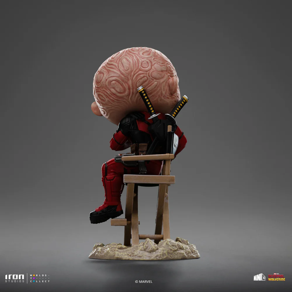 Statue Deadpool (Unmasked Version) Deadpool & Wolverine Minico Iron Studios - Image 5