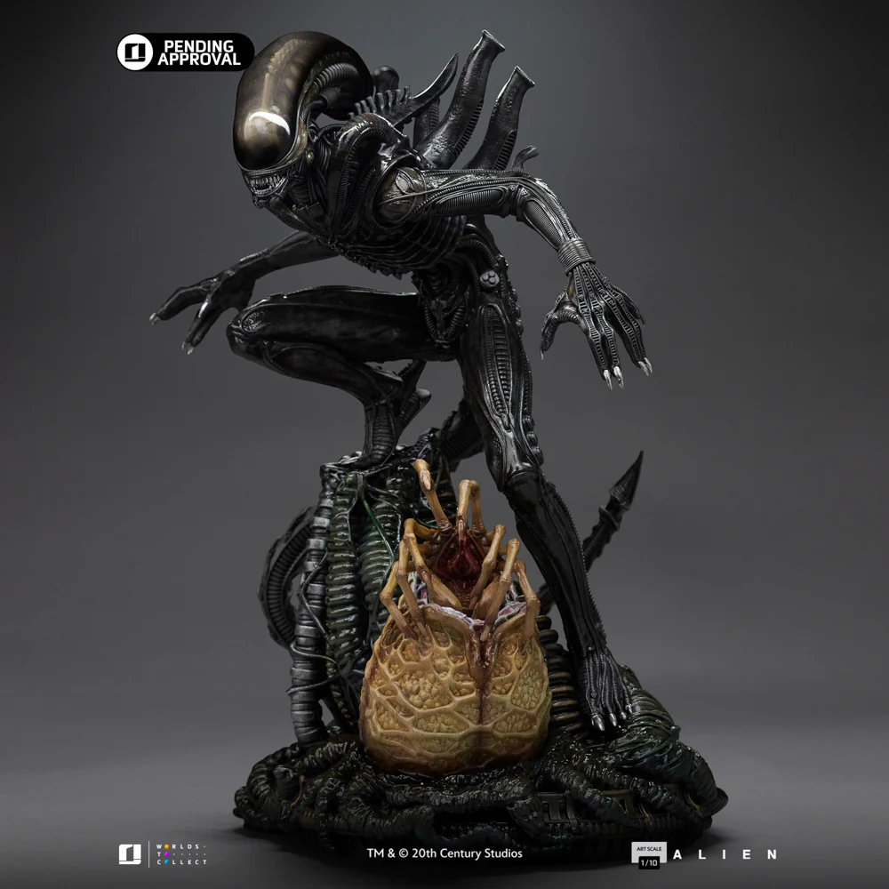 Digital Pre-Order - Statue Alien Big Chap - Alien - Art Scale 1/10 - Iron Studios - Image 4