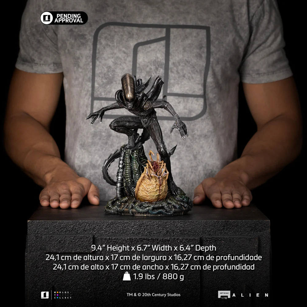 Digital Pre-Order - Statue Alien Big Chap - Alien - Art Scale 1/10 - Iron Studios - Image 5