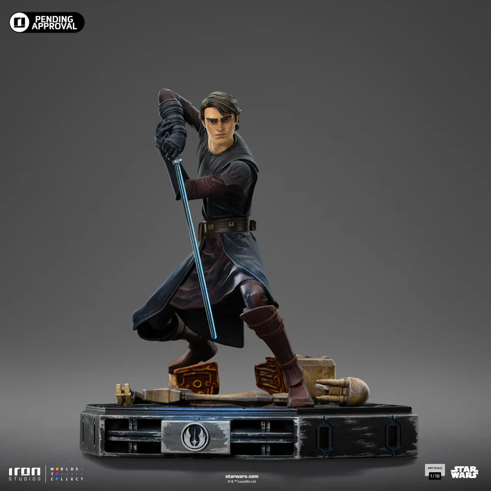 Digital Pre-Order - Statue Anakin Skywalker - Star Wars: Clone Wars - Art Scale 1/10 - Iron Studios - Image 4