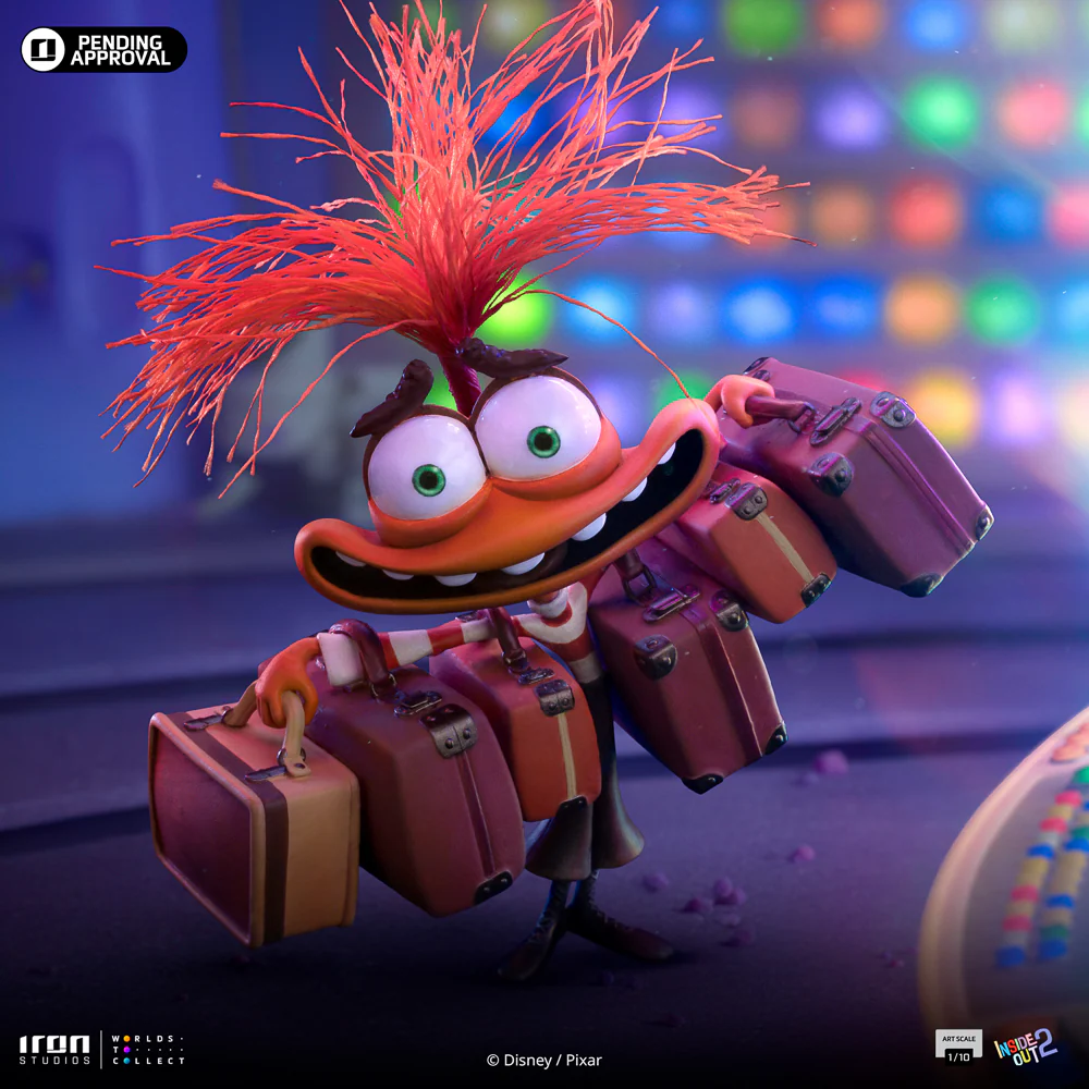 Digital Pre-Order - Statue Anxiety - Inside Out 2 - Art Scale 1/10 - Iron Studios - Image 2