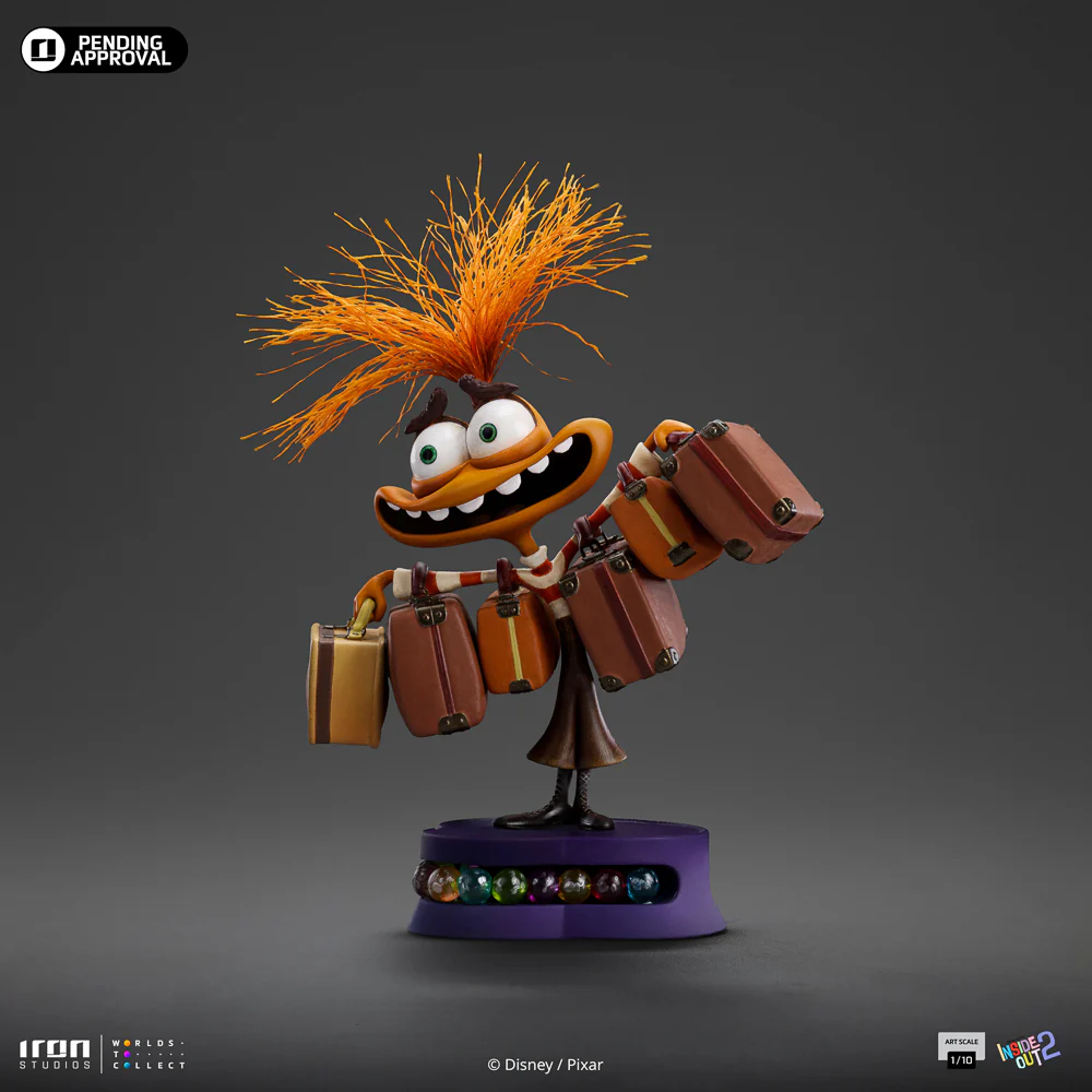 Digital Pre-Order - Statue Anxiety - Inside Out 2 - Art Scale 1/10 - Iron Studios - Image 4