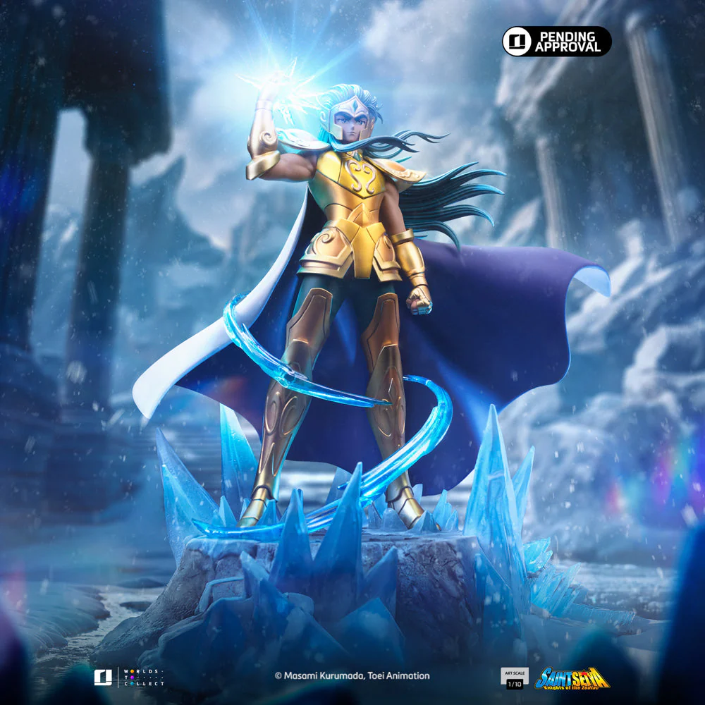 Digital Pre-Order - Statue Aquarius Camus - Saint Seiya - Art Scale 1/10 - Iron Studios - Image 3