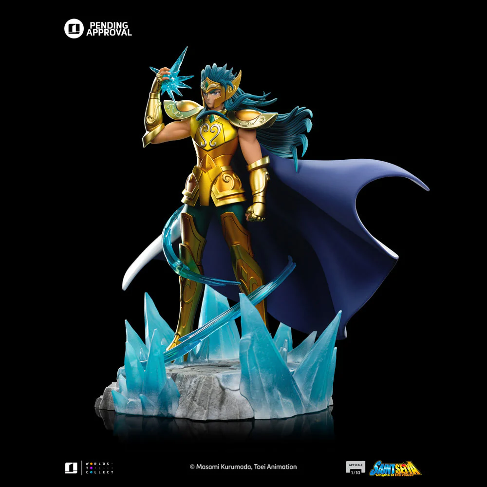 Digital Pre-Order - Statue Aquarius Camus - Saint Seiya - Art Scale 1/10 - Iron Studios - Image 8