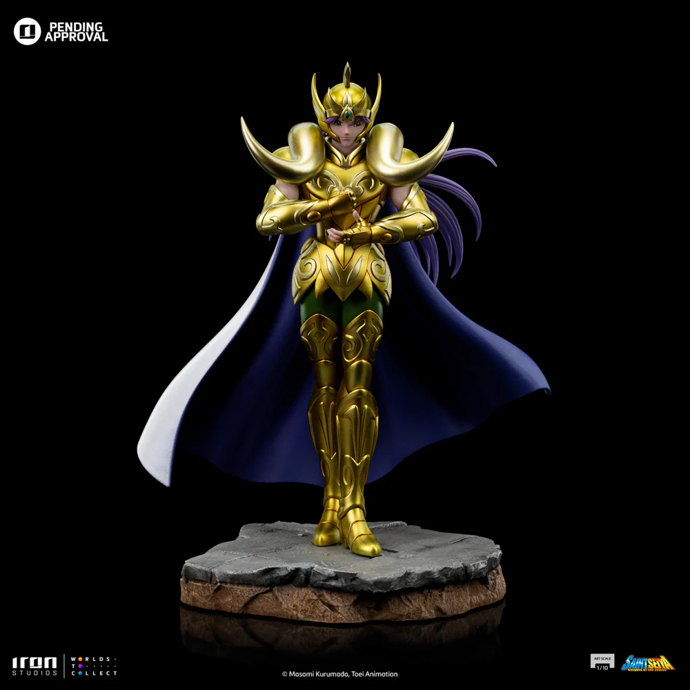 Digital Pre-Order - Statue Aries Mu - Saint Seiya - Art Scale 1/10 - Iron Studios - Image 3
