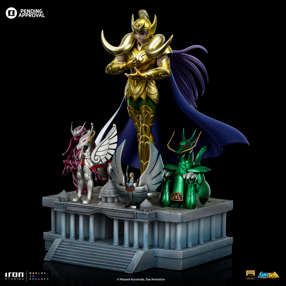 Digital Pre-Order - Statue Aries Mu - Saint Seiya - Deluxe Art Scale 1/10 - Iron Studios - Image 4