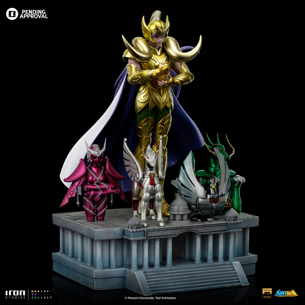 Digital Pre-Order - Statue Aries Mu - Saint Seiya - Deluxe Art Scale 1/10 - Iron Studios - Image 5