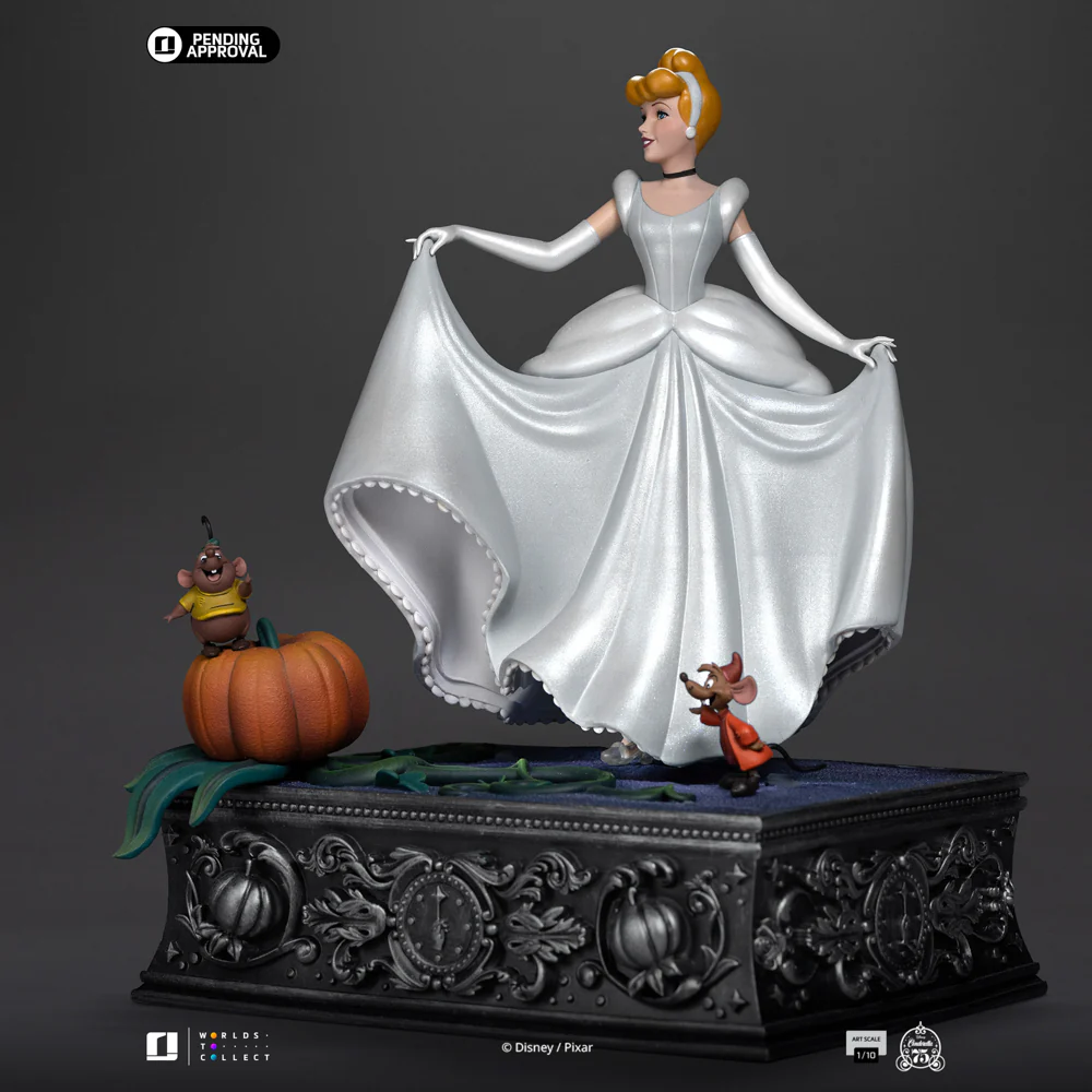 Digital Pre-Order - Statue Cinderella (75th Year Anniversary Version) - Disney Classics - Art Scale 1/10 - Iron Studios - Image 4