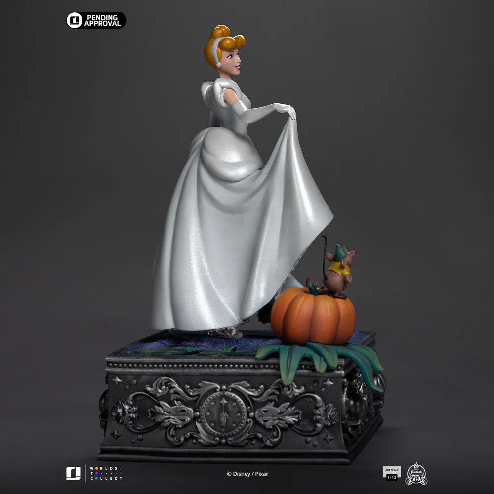 Digital Pre-Order - Statue Cinderella (75th Year Anniversary Version) - Disney Classics - Art Scale 1/10 - Iron Studios - Image 6