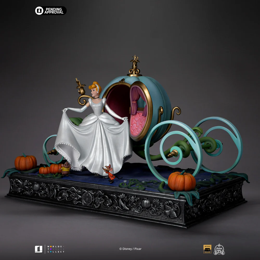 Digital Pre-Order - Statue Cinderella Deluxe (75th Year Anniversary Version) - Disney Classics - Art Scale 1/10 - Iron Studios - Image 4