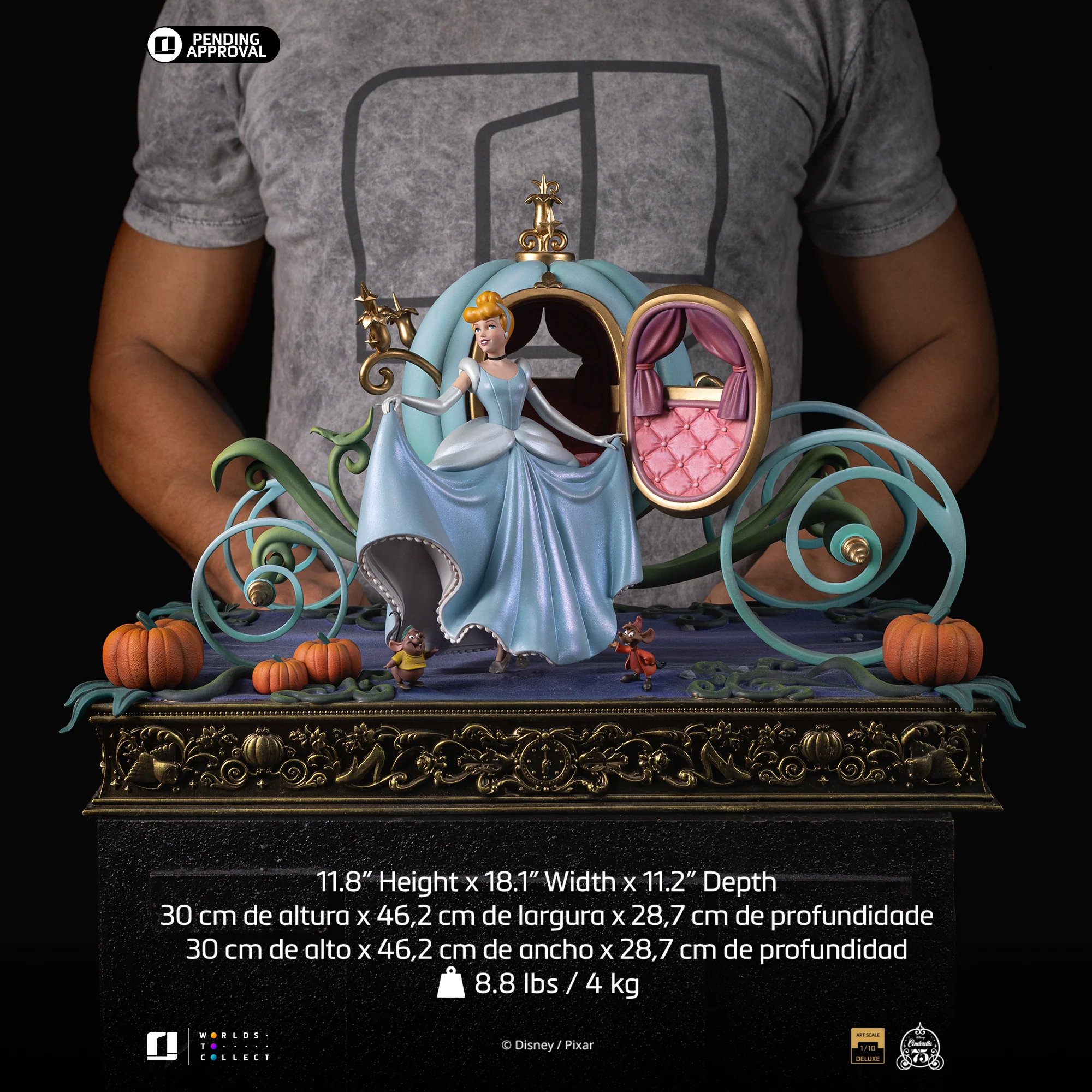 Digital Pre-Order - Statue Cinderella Deluxe - Disney Classics - Art Scale 1/10 - Iron Studios - Image 4