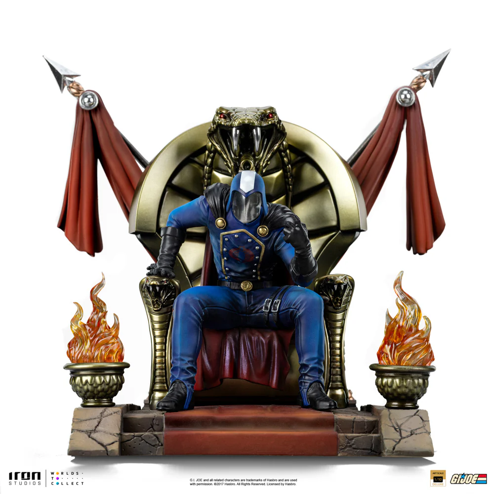 Digital Pre-Order Statue Cobra Commander - G.I Joe - Art Scale 1/10 - Iron Studios