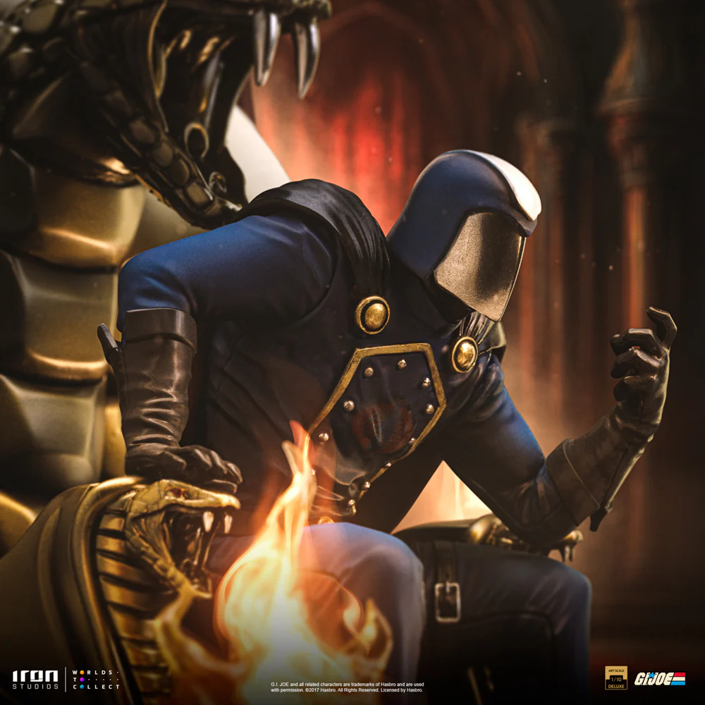 Digital Pre-Order Statue Cobra Commander - G.I Joe - Art Scale 1/10 - Iron Studios - Image 2