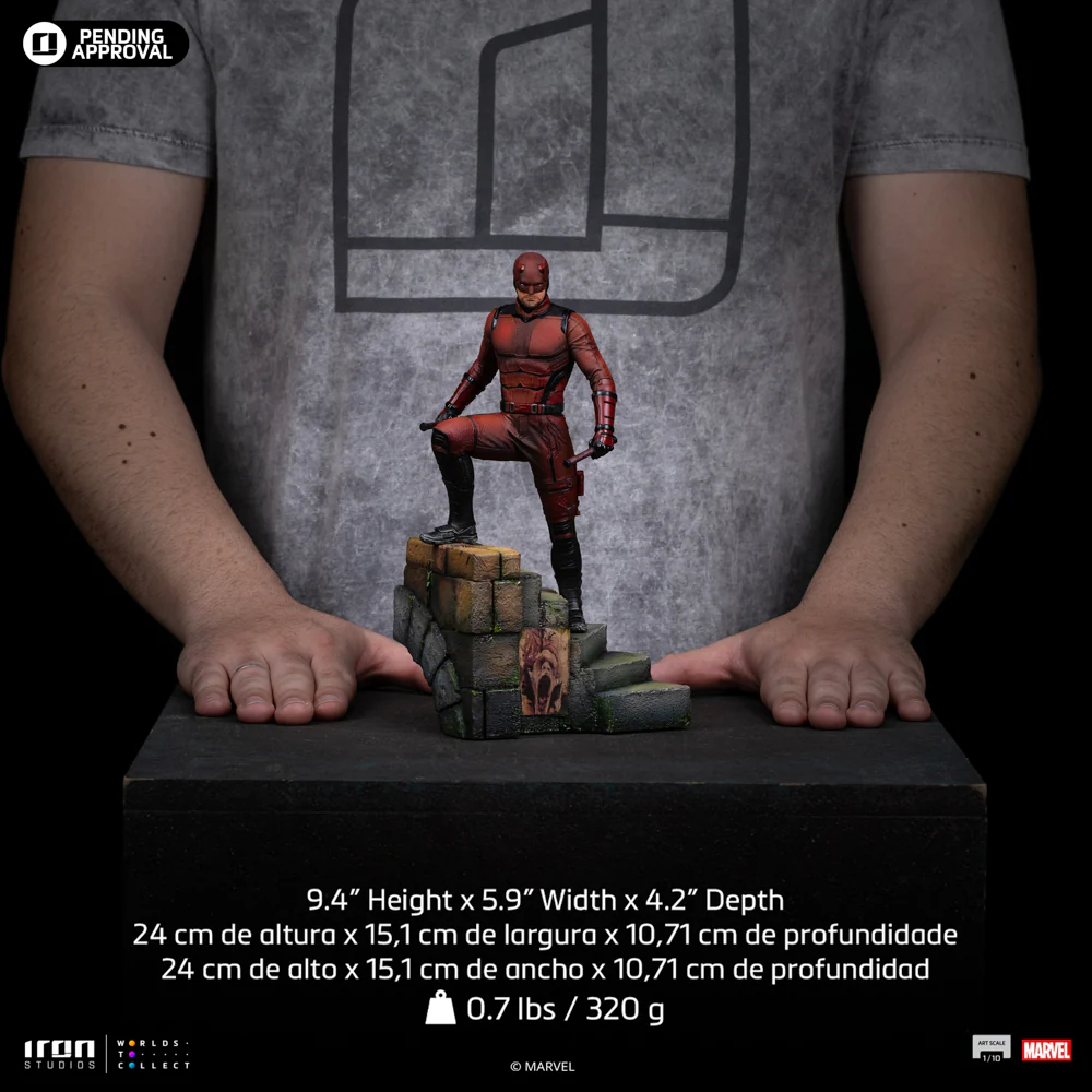 Digital Pre-Order - Statue Daredevil - Daredevil: Born Again - Art Scale 1/10 - Iron Studios - Image 15