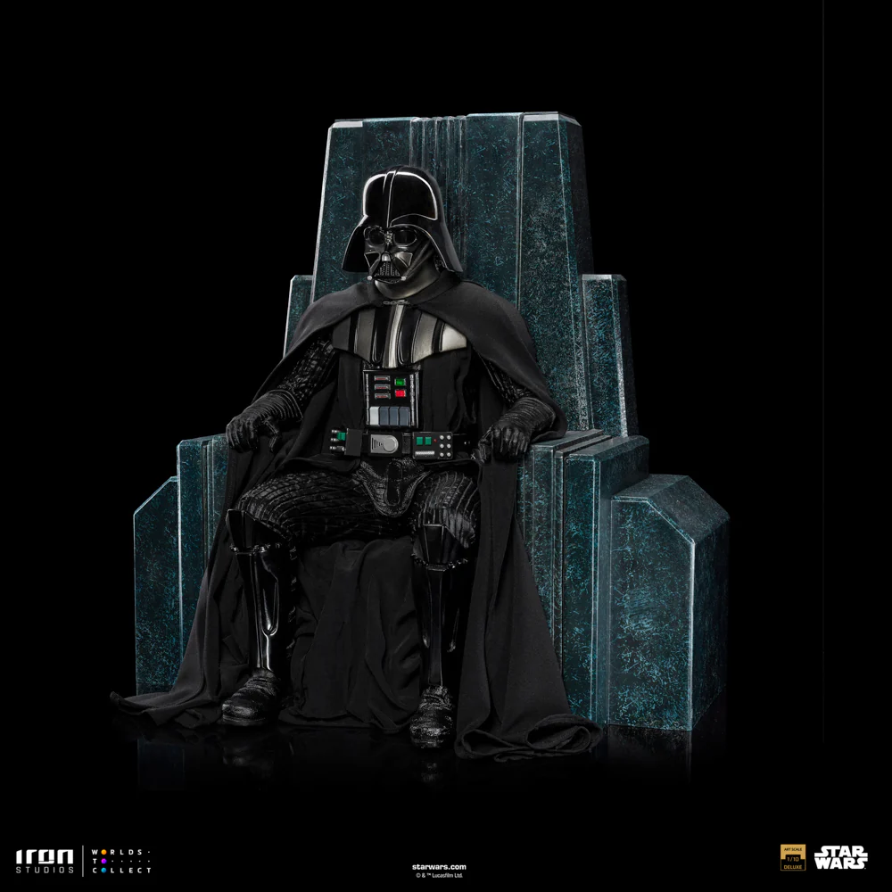 Digital Pre-Order - Statue Darth Vader on Throne - Star Wars - Art Scale 1/10 - Iron Studios - Image 2