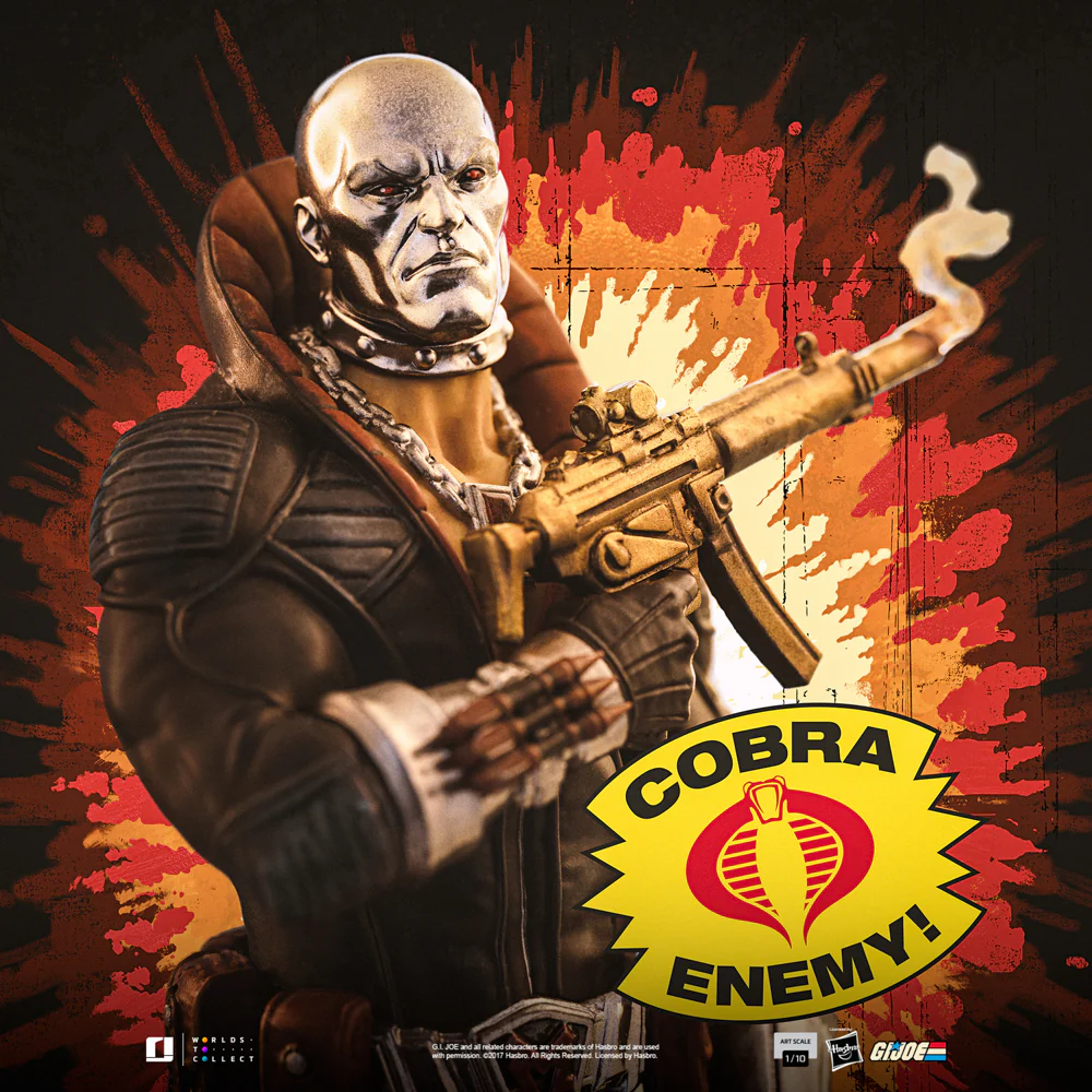 Digital Pre-Order - Statue Destro - G.I Joe - Art Scale 1/10 - Iron Studios - Image 3