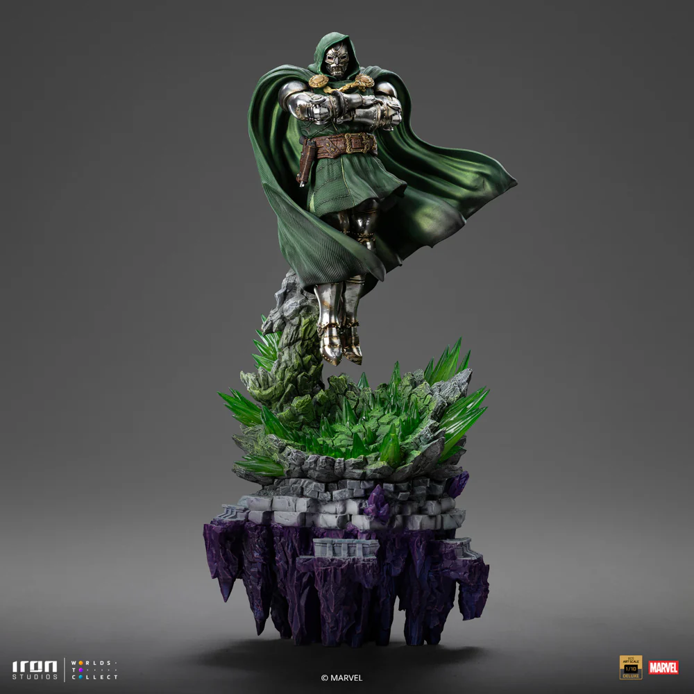 Digital Pre-Order - Statue Doctor Doom Deluxe - Infinity Gauntlet Diorama - Art Scale 1/10 - Iron Studios - Image 3