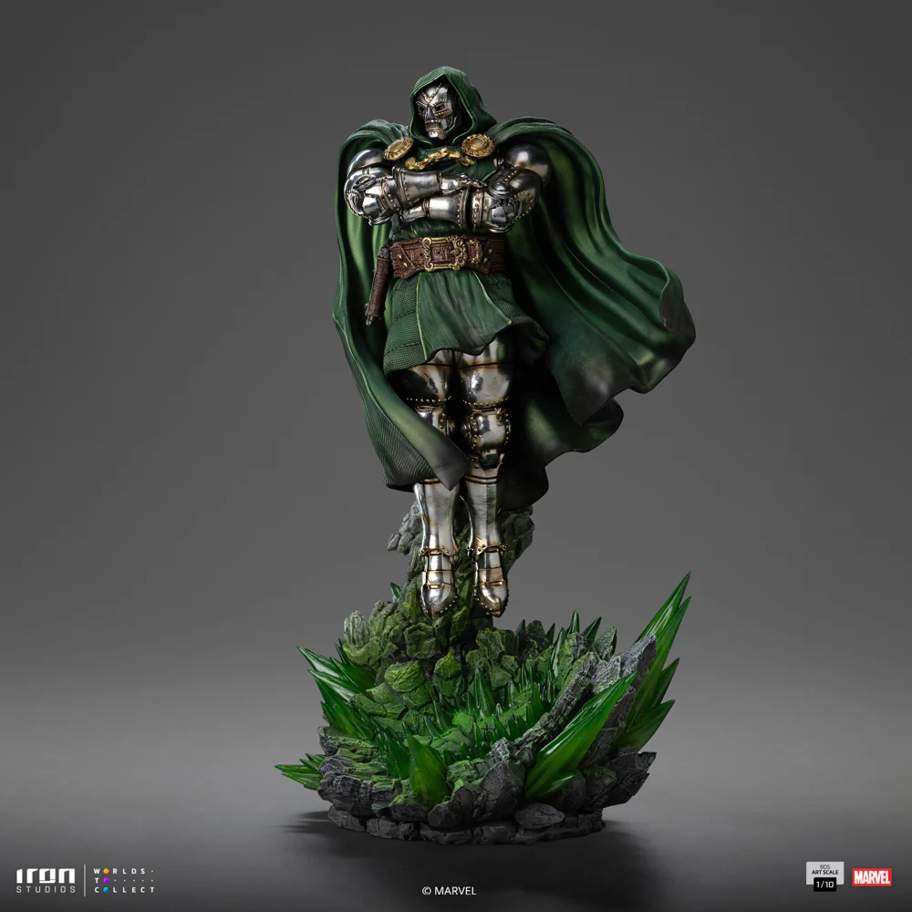Digital Pre-Order - Statue Doctor Doom - Infinity Gauntlet Diorama - Art Scale 1/10 - Iron Studios - Image 3