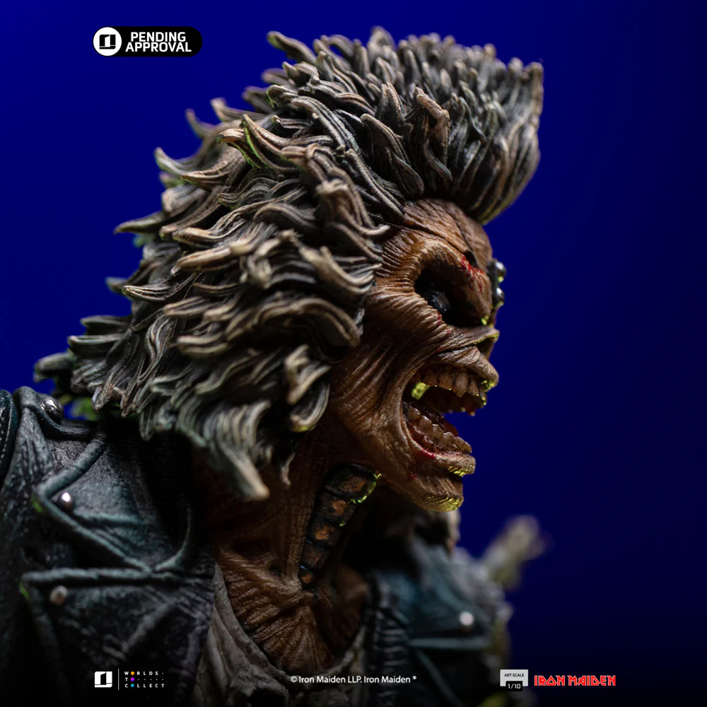 Digital Pre-Order - Statue Eddie (50th Year Anniversary) - Iron Maiden - Art Scale 1/10 - Iron Studios - Image 12