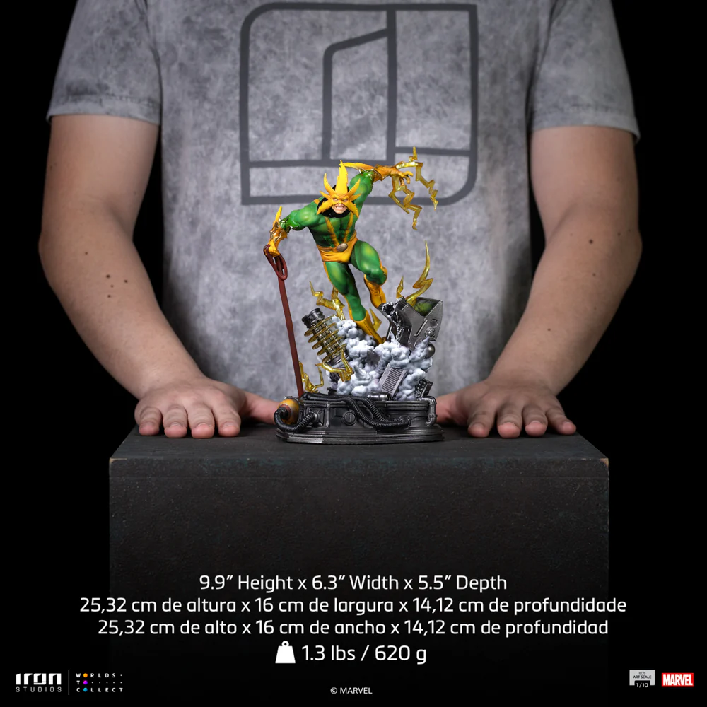 Digital Pre-Order Statue Electro - Spider-Man vs Villains Diorama - BDS Art Scale 1/10 - Iron Studios - Image 12