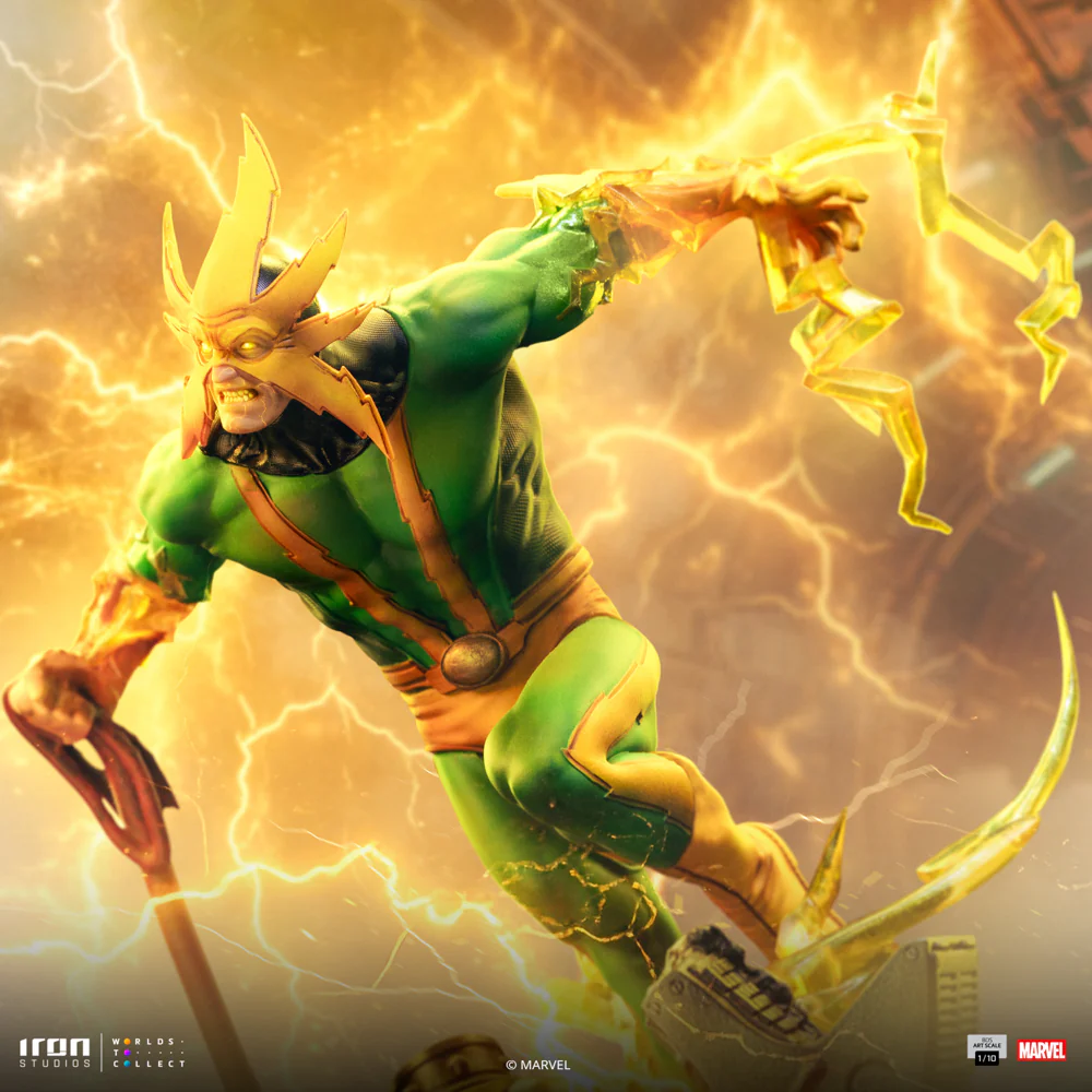 Digital Pre-Order Statue Electro - Spider-Man vs Villains Diorama - BDS Art Scale 1/10 - Iron Studios - Image 2