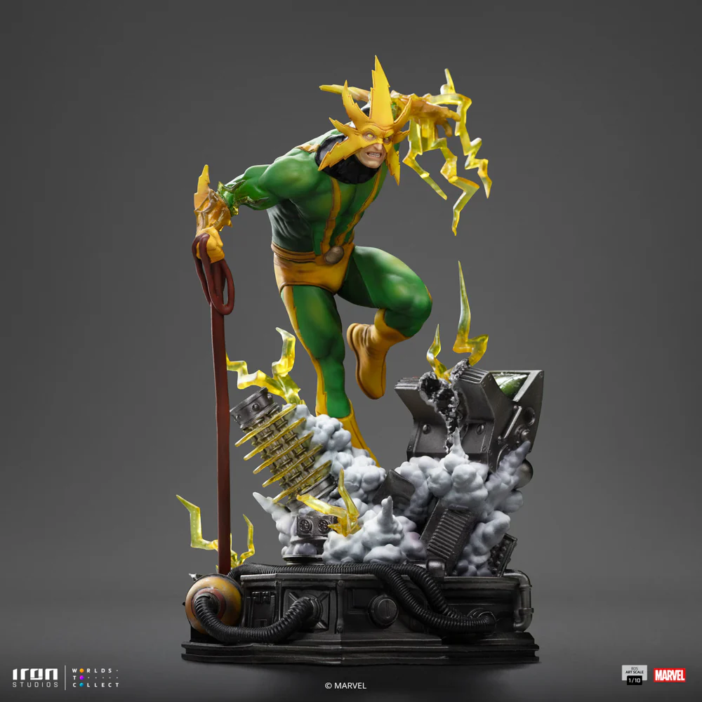 Digital Pre-Order Statue Electro - Spider-Man vs Villains Diorama - BDS Art Scale 1/10 - Iron Studios - Image 3