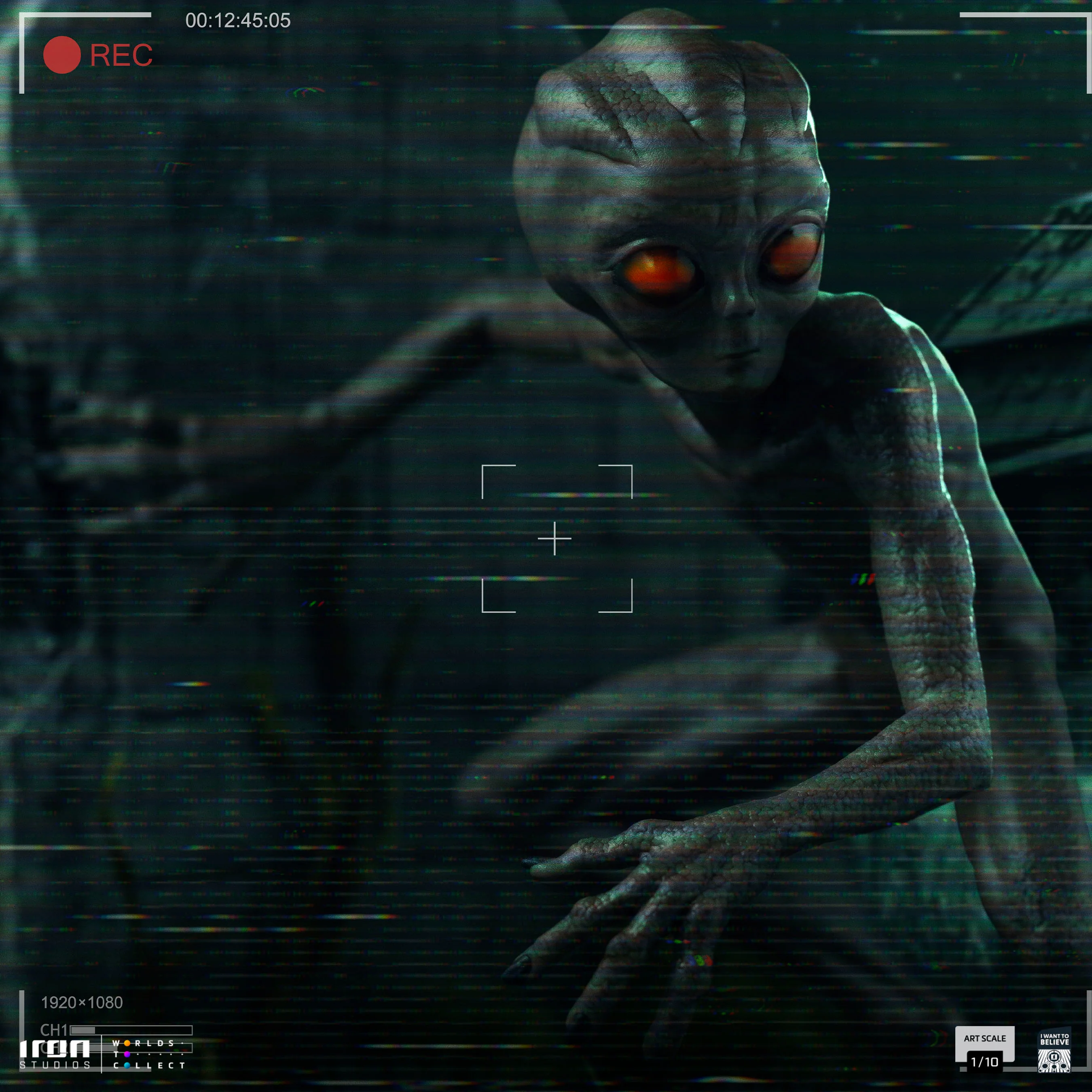 Digital Pre-Order - Statue ET Varginha - I Want to Believe - Art Scale 1/10 - Iron Studios - Image 2