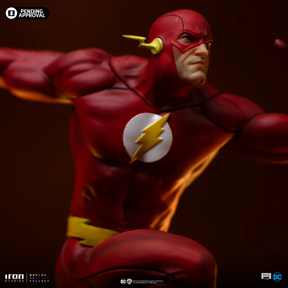 Digital Pre-Order - Statue Flash - DC Comics Series #9 - Art Scale 1/10 - Iron Studios - Image 9