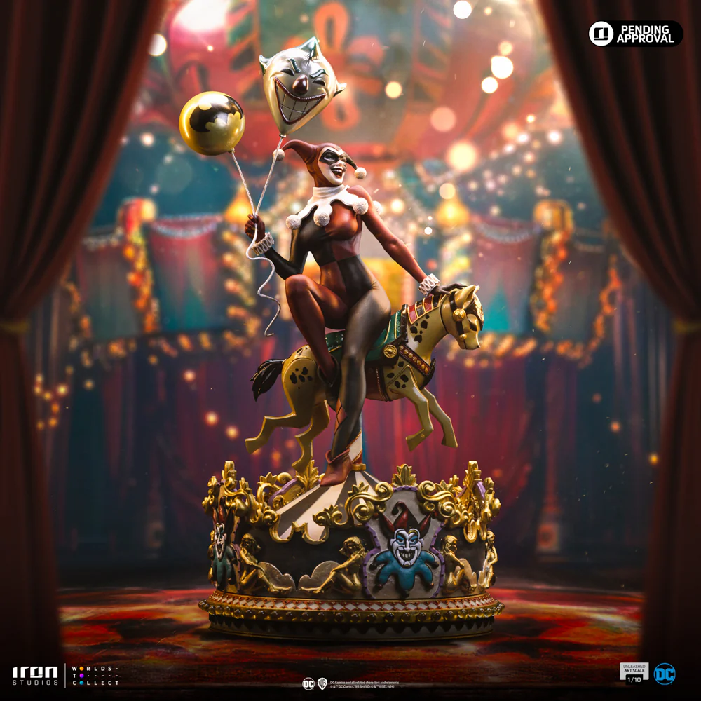 Digital Pre-Order - Statue Harley Quinn Unleashed - DC Comics - Art Scale 1/10 - Iron Studios - Image 2