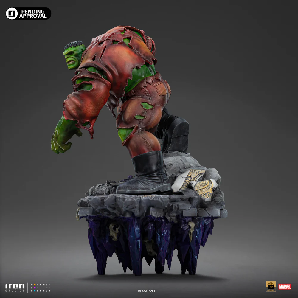 Digital Pre-Order - Statue Hulk Deluxe - Infinity Gauntlet Diorama - Art Scale 1/10 - Iron Studios - Image 6