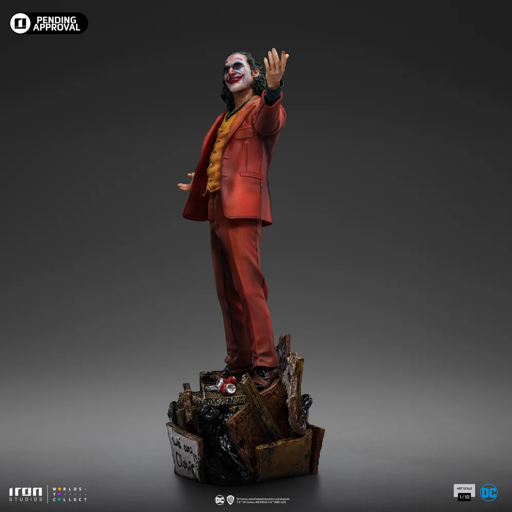 Digital Pre-Order - Statue Joker (Arthur Fleck) - Joker - Deluxe Art Scale 1/10 - Iron Studios - Image 3