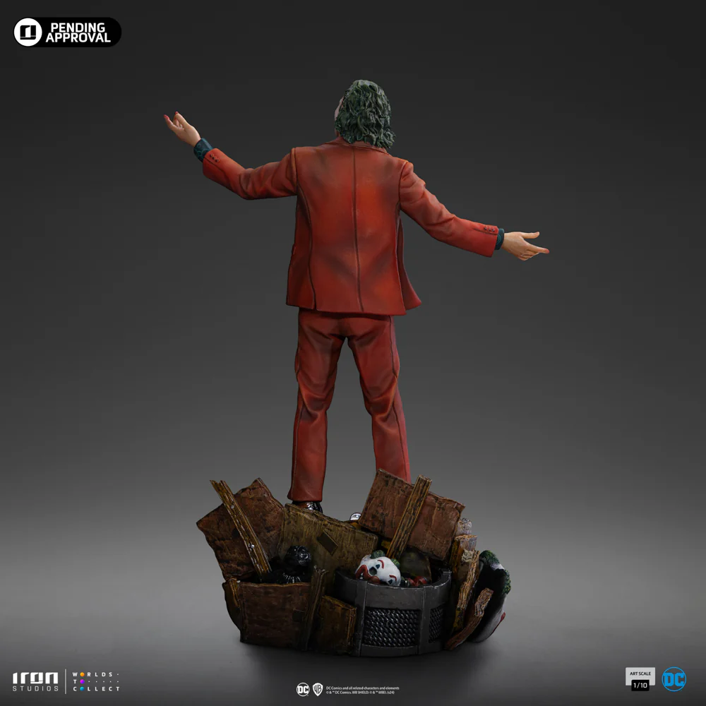Digital Pre-Order - Statue Joker (Arthur Fleck) - Joker - Deluxe Art Scale 1/10 - Iron Studios - Image 5