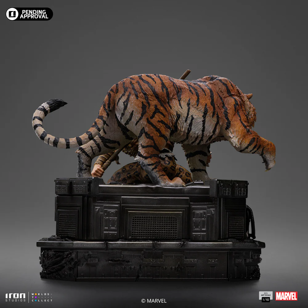 Digital Pre-Order - Statue Kraven - Spider-Man vs Villains Diorama - BDS Art Scale 1/10 - Iron Studios - Image 6