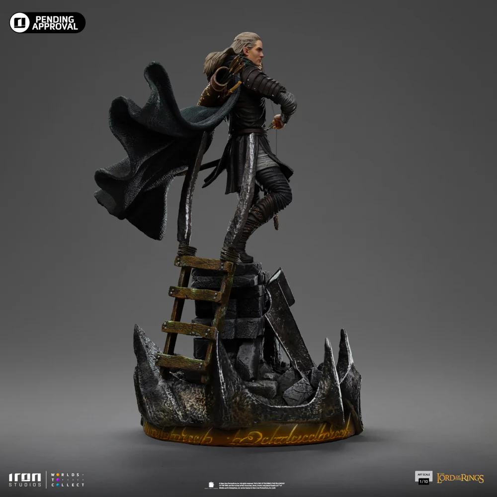 Digital Pre-Order - Statue Legolas Unleashed - the Lord of the Rings - Art Scale 1/10 - Iron Studios - Image 3