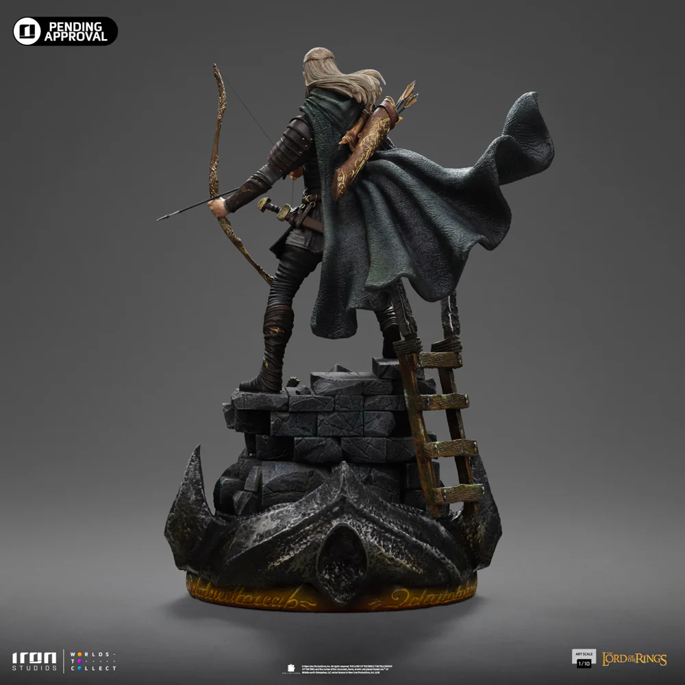 Digital Pre-Order - Statue Legolas Unleashed - the Lord of the Rings - Art Scale 1/10 - Iron Studios - Image 5