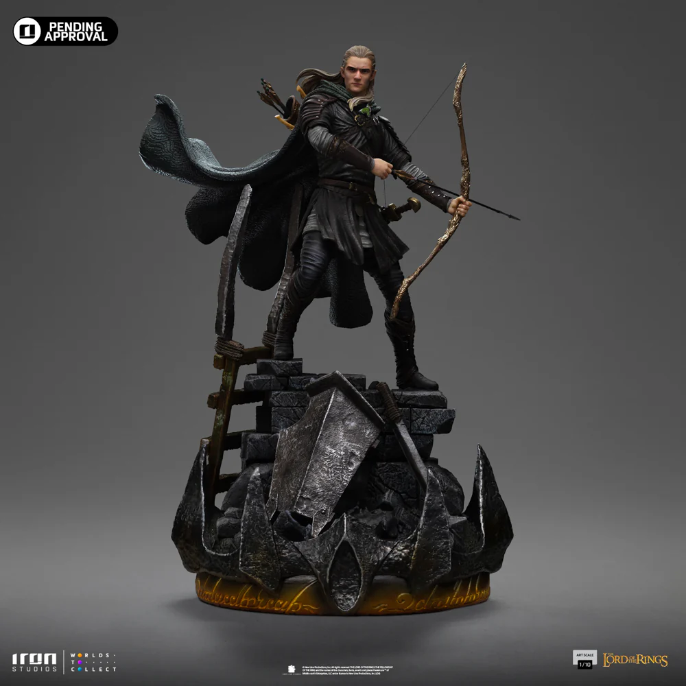 Digital Pre-Order - Statue Legolas Unleashed - the Lord of the Rings - Art Scale 1/10 - Iron Studios - Image 6