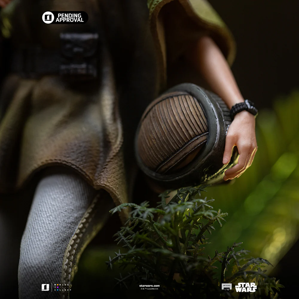 Digital Pre-Order - Statue Leia and Wicket - Star Wars Episode VI - Art Scale 1/10 - Iron Studios - Image 9