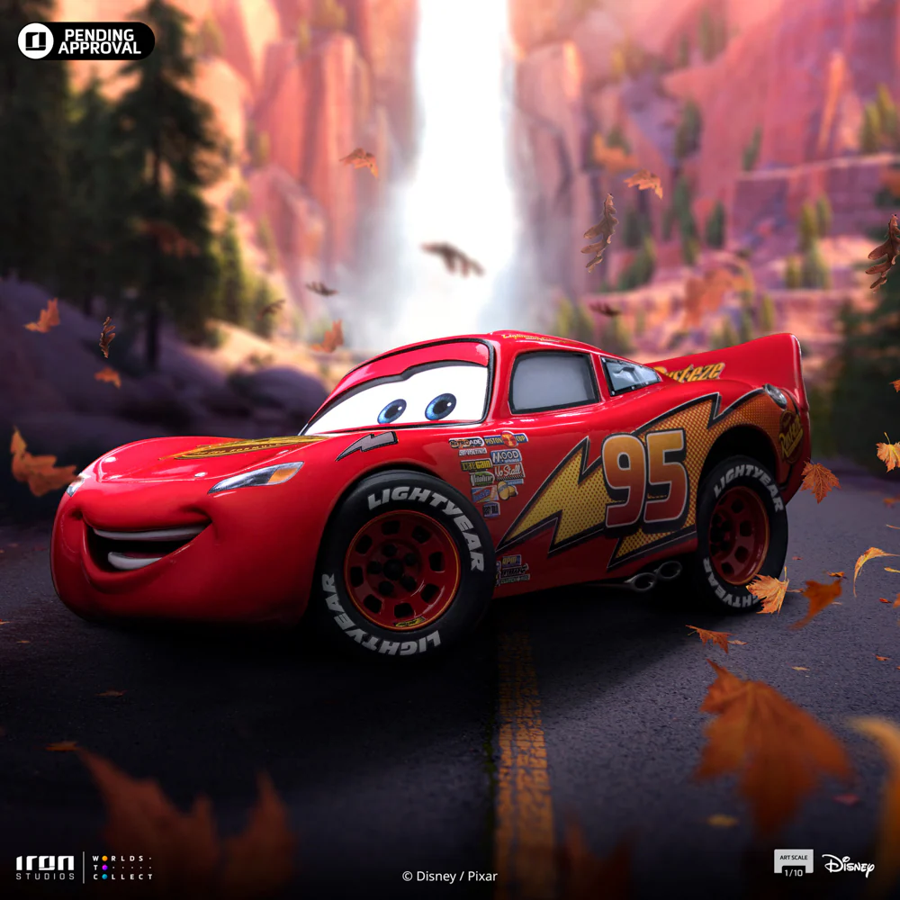 Digital Pre-Order - Statue Lightning Mcqueen - Cars - Art Scale 1/10 - Iron Studios - Image 3
