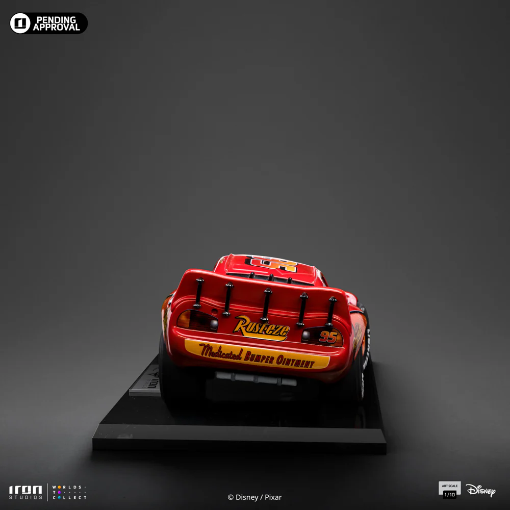 Digital Pre-Order - Statue Lightning Mcqueen - Cars - Art Scale 1/10 - Iron Studios - Image 7