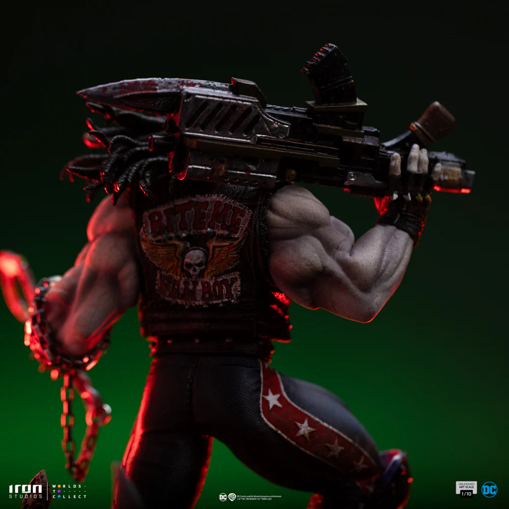 Digital Pre-Order - Statue Lobo Unleashed - DC Comics - Art Scale 1/10 - Iron Studios - Image 10