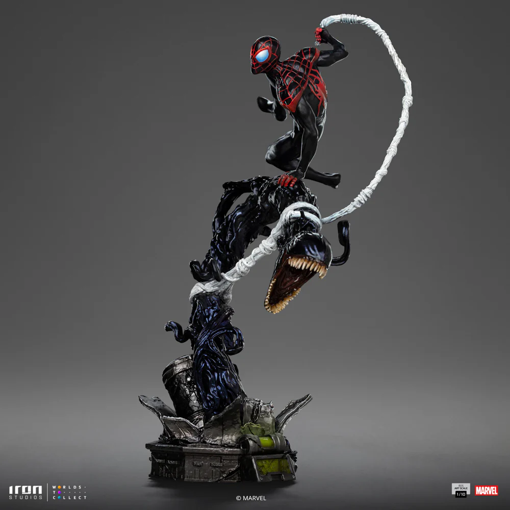 Digital Pre-Order - Statue Miles Morales - Spider-Man vs Villains Diorama - BDS Art Scale 1/10 - Iron Studios - Image 5