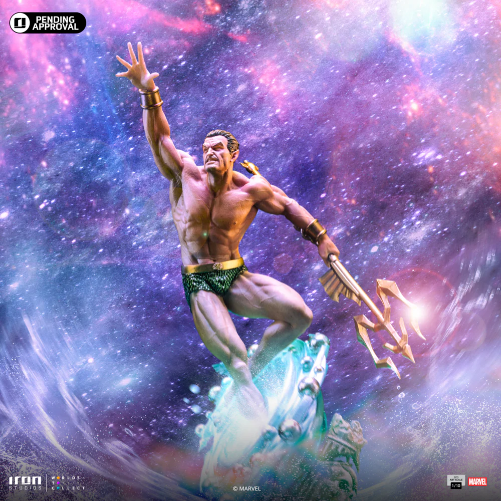 Digital Pre-Order - Statue Namor - Infinity Gauntlet Diorama - Art Scale 1/10 - Iron Studios - Image 2