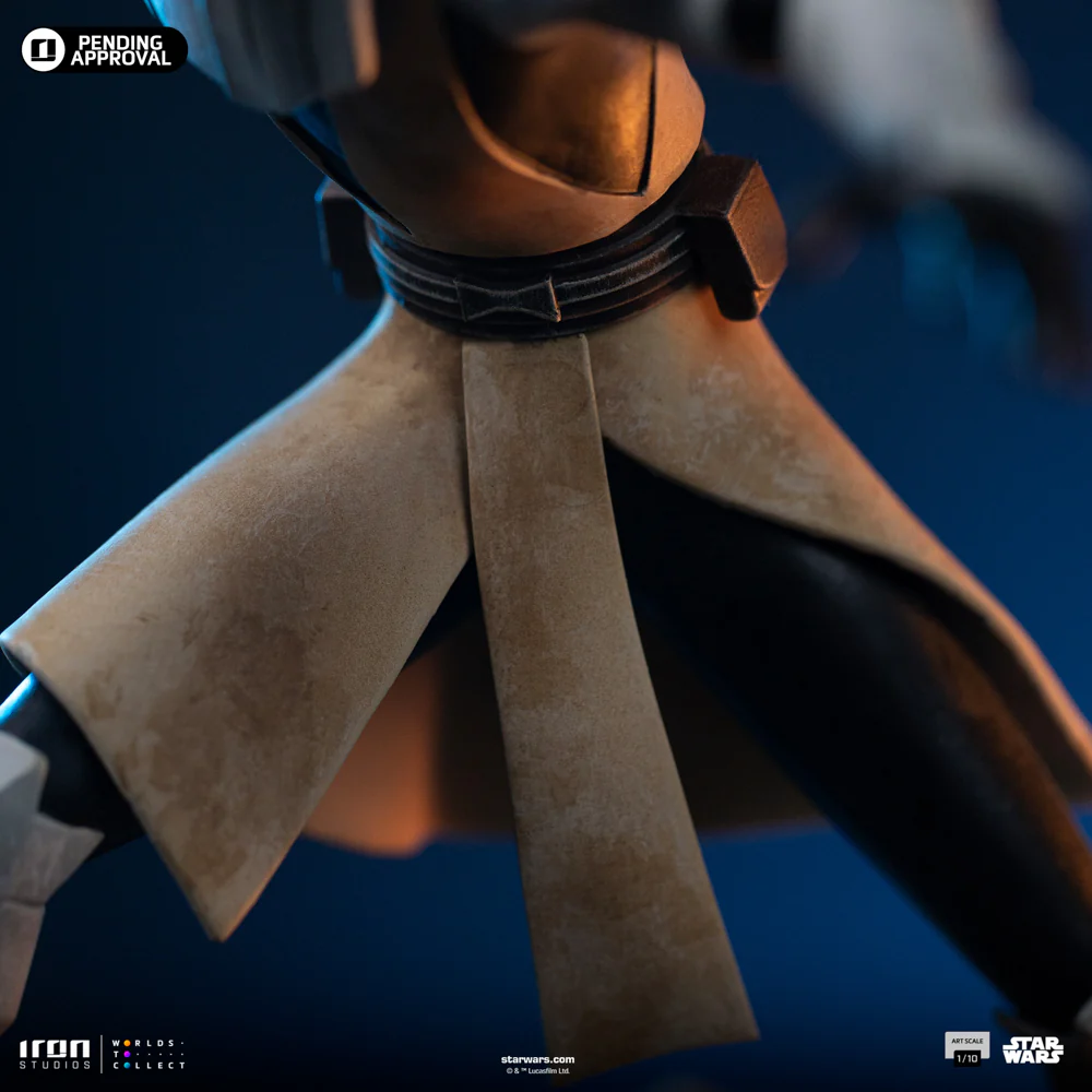 Digital Pre-Order - Statue Obi-Wan Kenobi - Star Wars: Clone Wars - Art Scale 1/10 - Iron Studios - Image 2