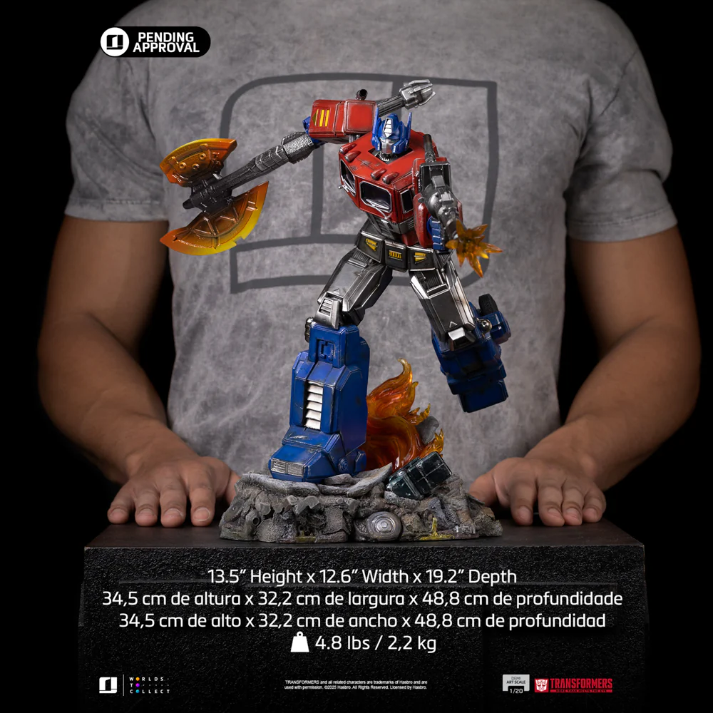 Digital Pre-Order - Statue Optimus Prime - Transformers - Demi Scale 1/20 - Iron Studios - Image 18