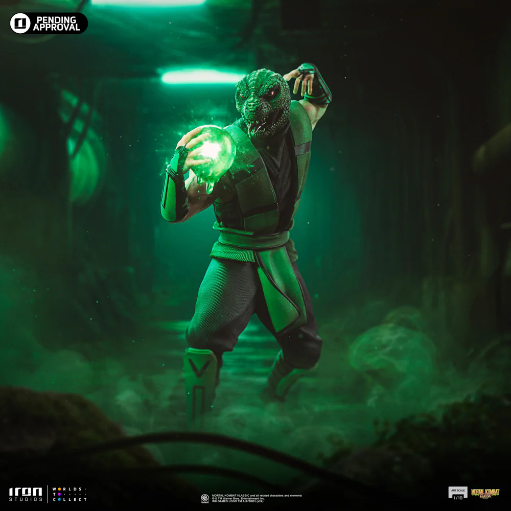 Digital Pre-Order - Statue Reptile - Mortal Kombat - Art Scale 1/10 - Iron Studios - Image 3