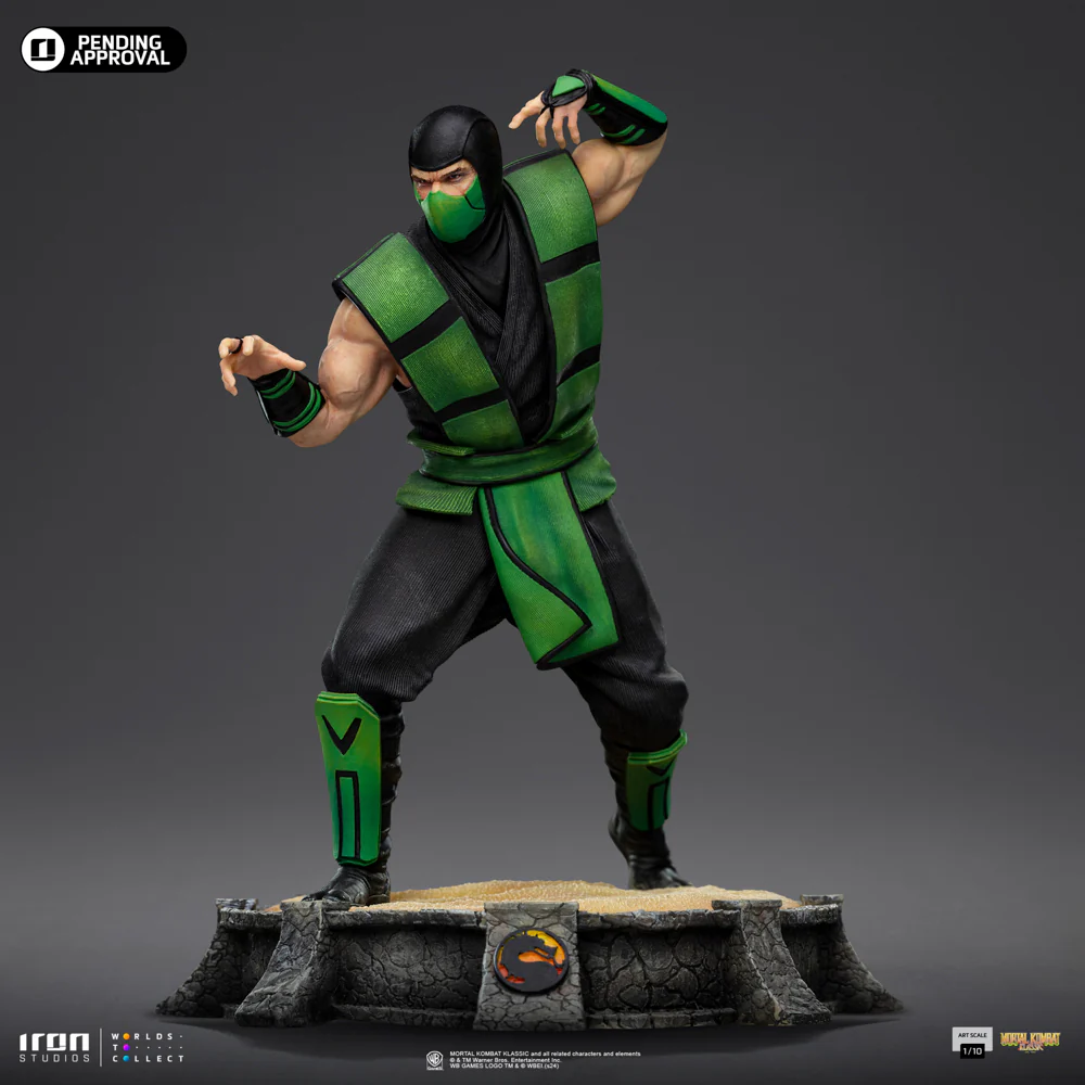 Digital Pre-Order - Statue Reptile - Mortal Kombat - Art Scale 1/10 - Iron Studios - Image 5