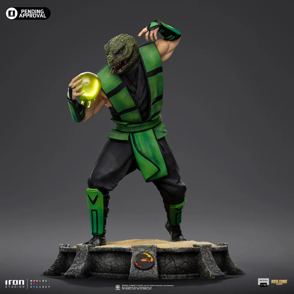 Digital Pre-Order - Statue Reptile - Mortal Kombat - Art Scale 1/10 - Iron Studios - Image 6