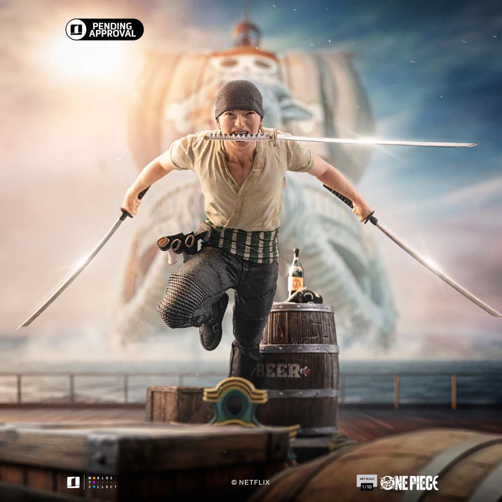 Digital Pre-Order - Statue Roronoa Zoro - One Piece - Art Scale 1/10 - Iron Studios - Image 2