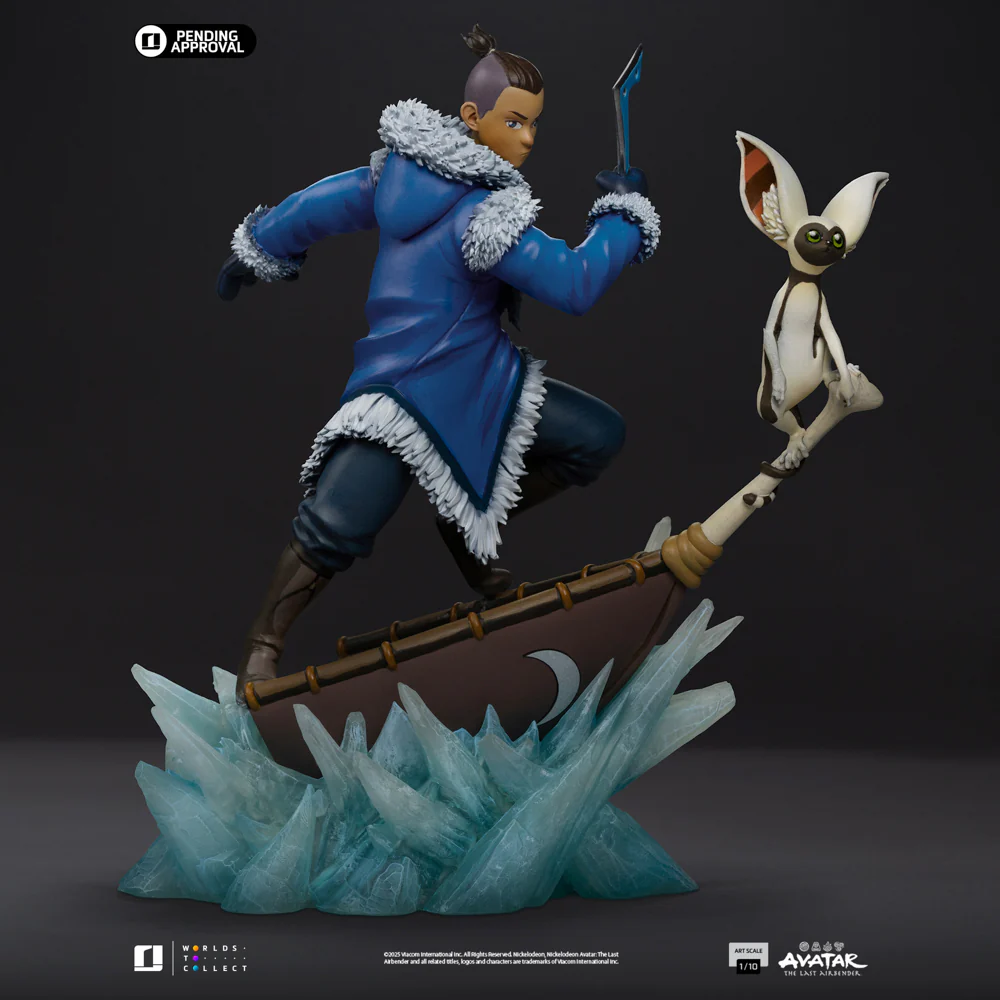 Digital Pre-Order - Statue Sokka - Avatar: The Last Airbender - Art Scale 1/10 - Iron Studios - Image 5